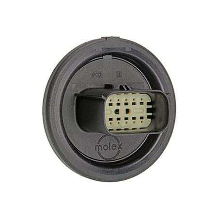 Molex Mx150 Bulkhd Twistlock Assy 12Ckt Key B 348406020